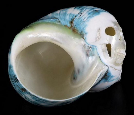 Green Snail Seashell